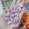 A03-4 Open Hole Moon Beads