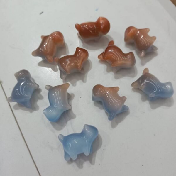 A05-1 Open Hole Shimmer Color Shift Big Cat Beads