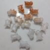 A05-7 Open Hole Shimmer Color Shift Big Cat Beads