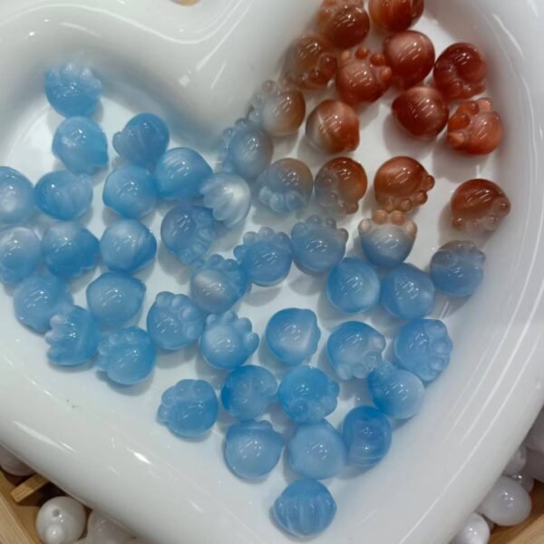 A07-1 Open Hole Color Shift Cat Claw Beads