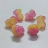 A09-8 Open Hole Two-tone Shimmer Puppy Beads