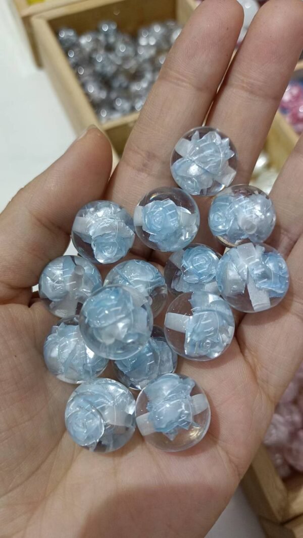 A10-3 Inlaid Rose Beads