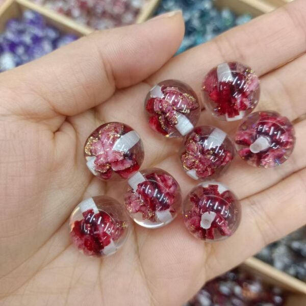 A13-4 Inlaid Shiny Butterfly Beads