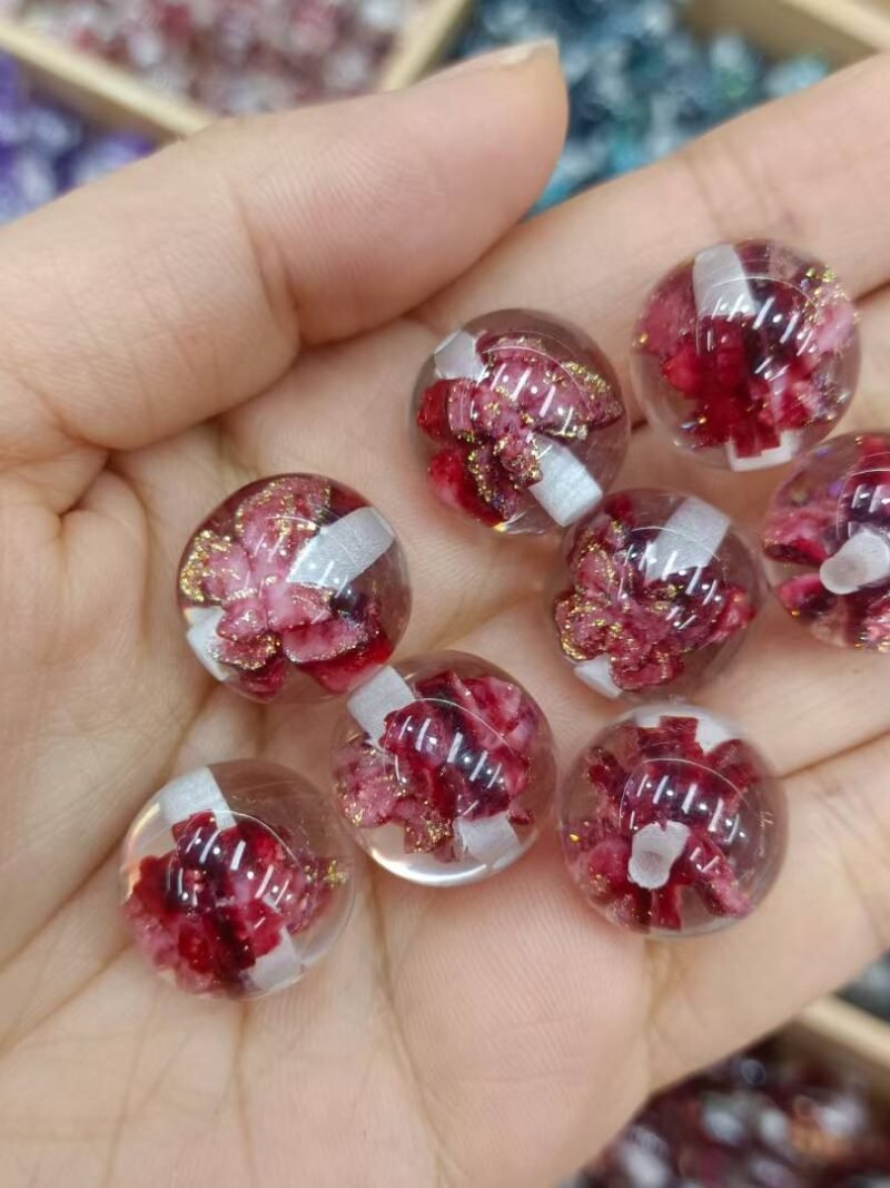 Inlaid Shiny Butterfly Beads