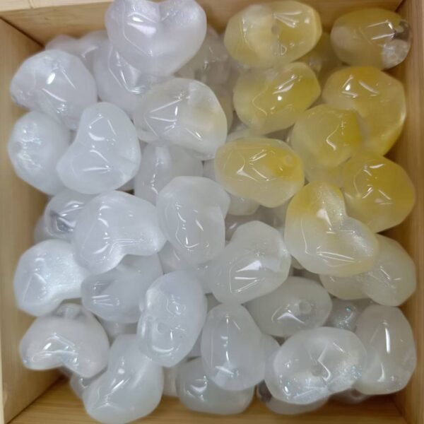 Shimmer Color Shift Heart Beads