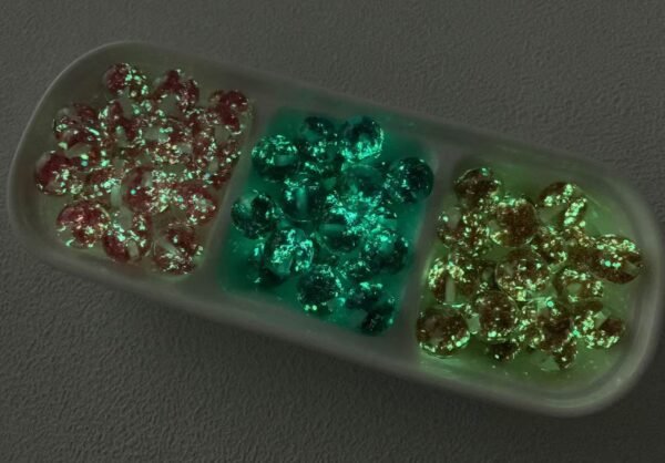 A18-1 Lumi Shard Shimmer Butterfly Beads