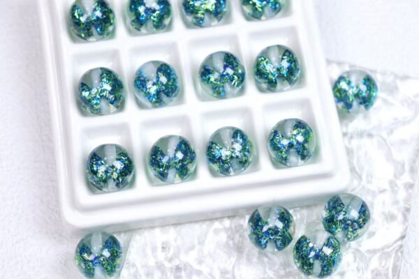 A18-3 Lumi Shard Shimmer Butterfly Beads