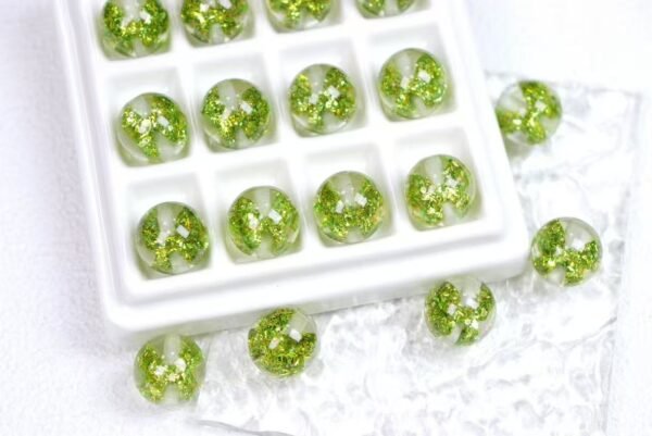 A18-4 Lumi Shard Shimmer Butterfly Beads