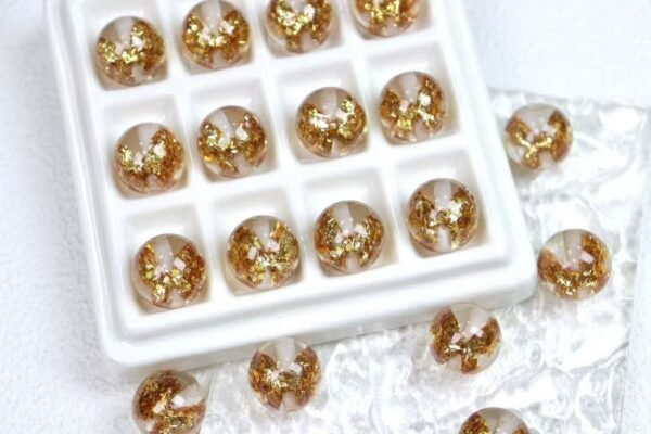 A18-6 Lumi Shard Shimmer Butterfly Beads