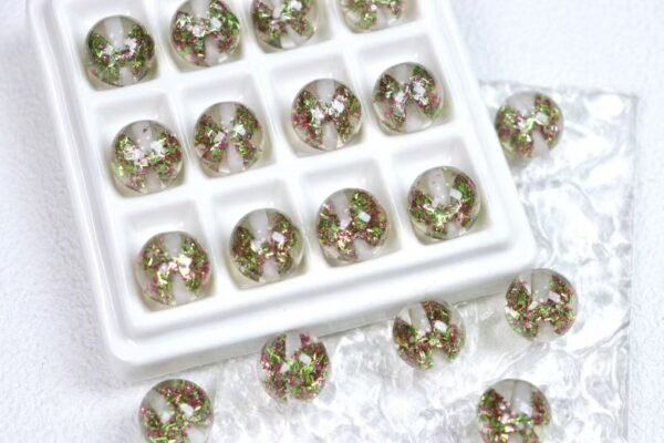 A18-7 Lumi Shard Shimmer Butterfly Beads