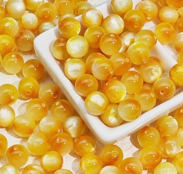 Star Sky Flowing Color Blended Beads 10mm