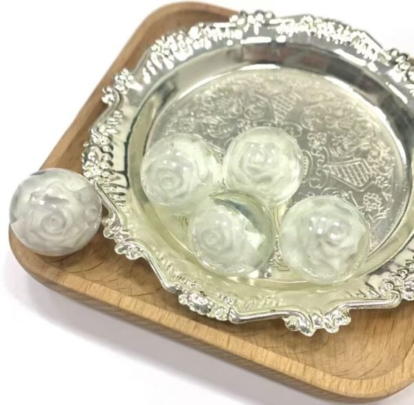 Lumi Inlaid Rose Beads