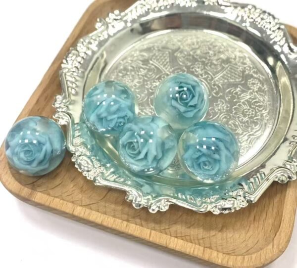 Lumi Inlaid Rose Beads