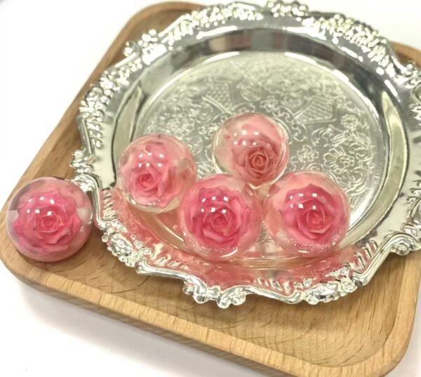 Lumi Inlaid Rose Beads