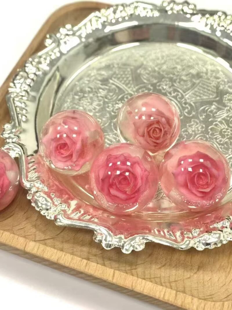 Lumi Inlaid Rose Beads