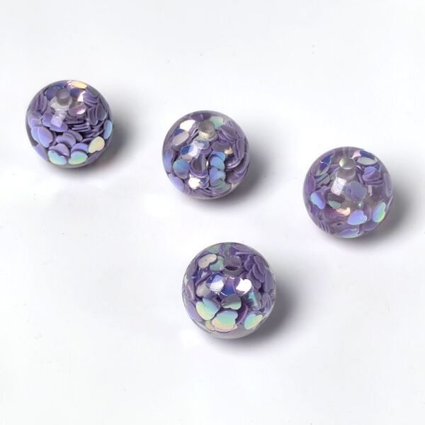 Heart Sequin Beads