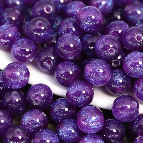 Resin Star Sky Beads