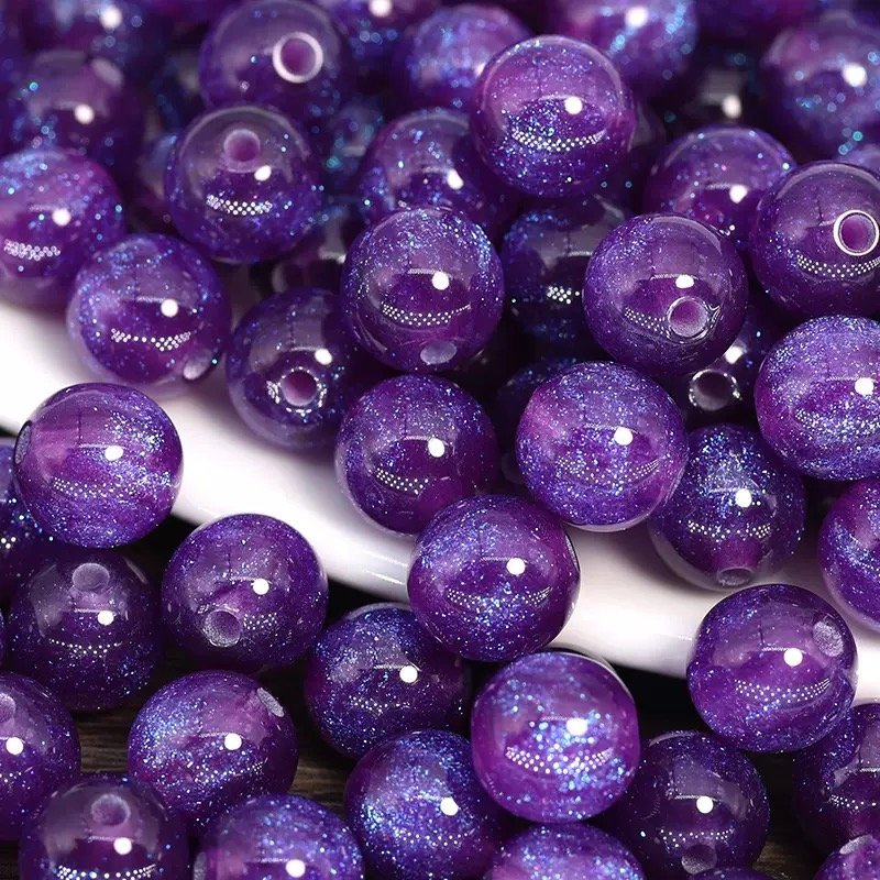 Resin Star Sky Beads