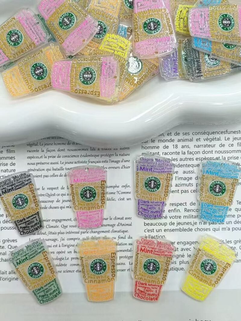 A44 3D Embossed Hanging Hole Lumi Starbucks