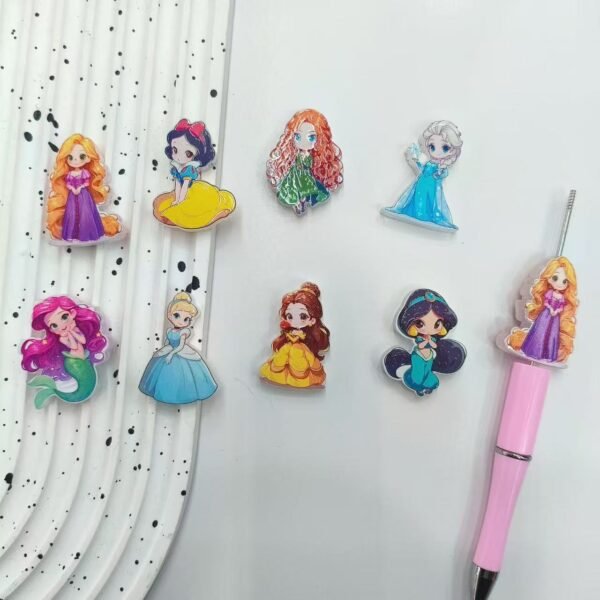 3D Embossed Open Hole Princess