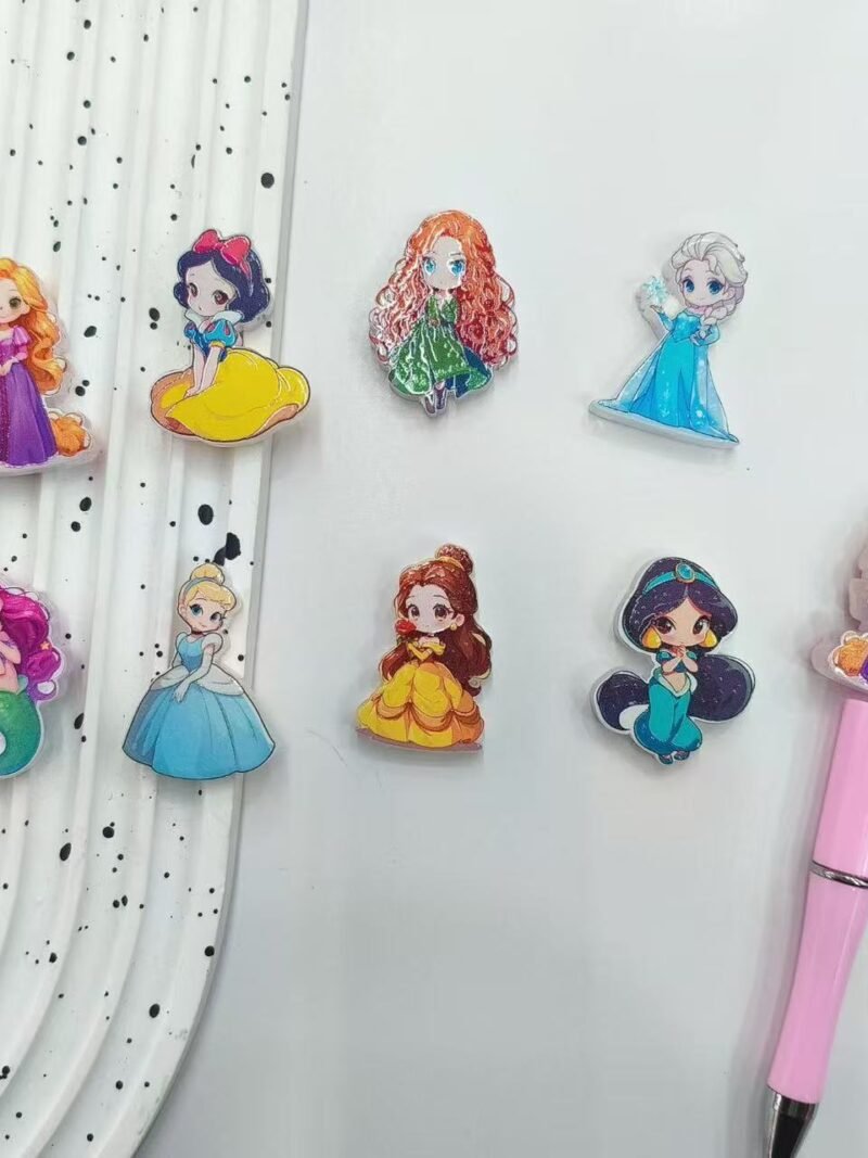 3D Embossed Open Hole Princess