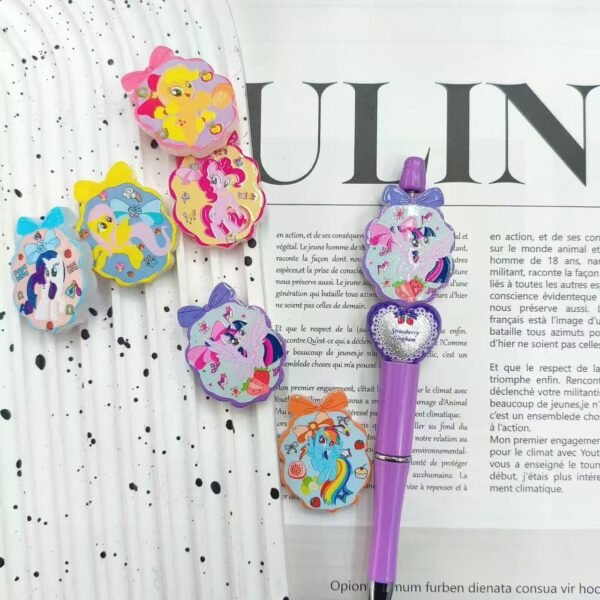 A53 3D Embossed Open Hole My Little Pony