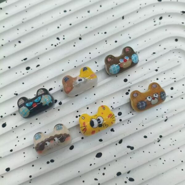 3D Embossed Open Hole Kitten 2