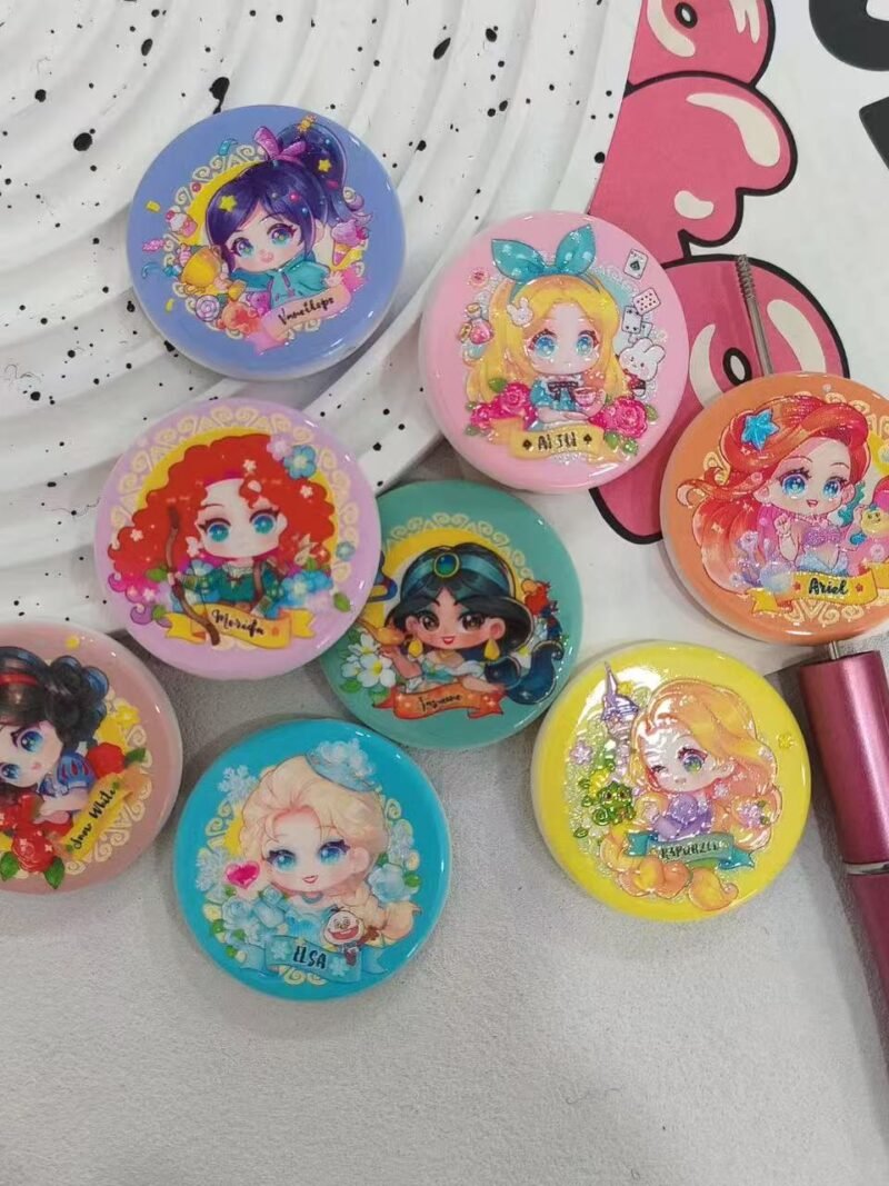 3D Embossed Open Hole Princess