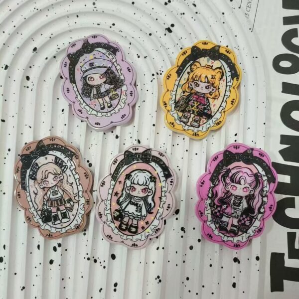 3D Embossed Hanging Hole Girl