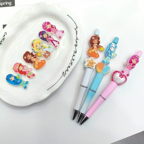 3D Embossed Open Hole Strawberry Shortcake