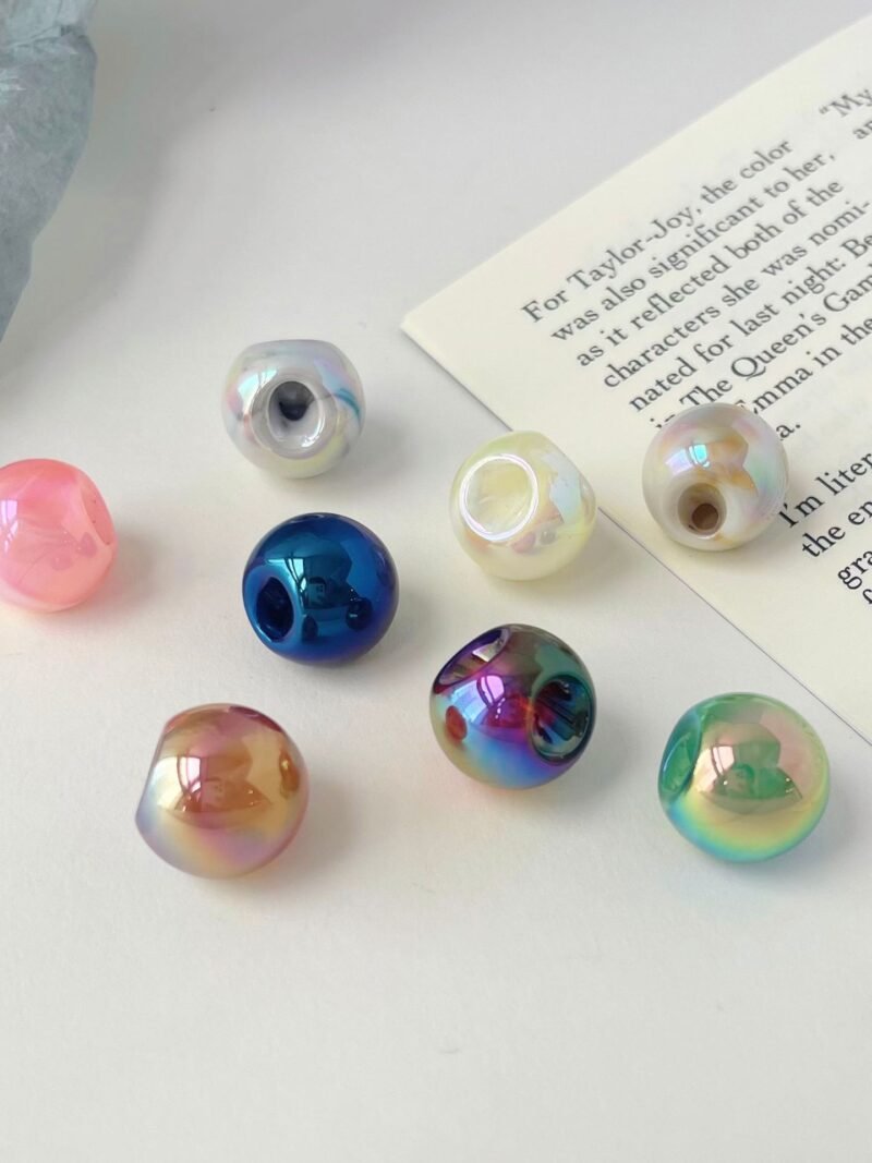 A77 Side Hole Round Beads