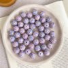 A79-1 Multi-color Plaid Beads