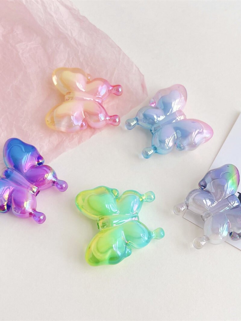 A80 Open Hole Gradient Butterfly Beads