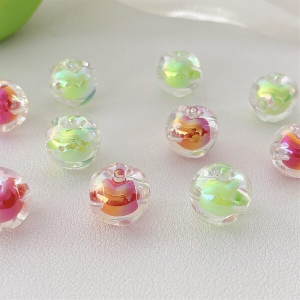 A92 Open Hole Apple Beads