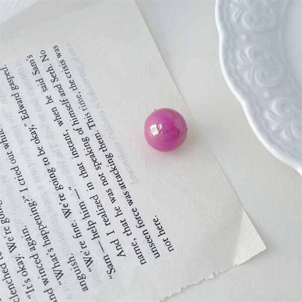 Iridescent Solid Color Beads