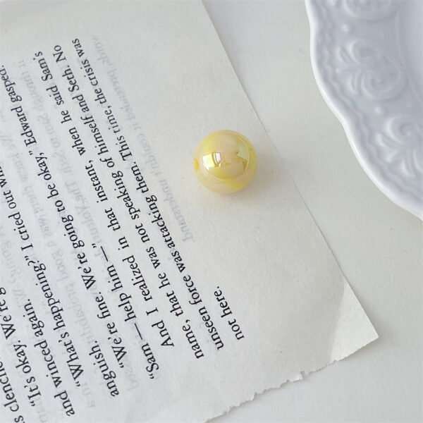 Iridescent Solid Color Beads