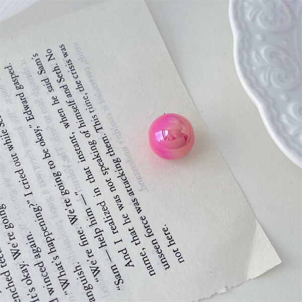 Iridescent Solid Color Beads