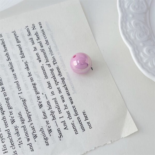 Iridescent Solid Color Beads