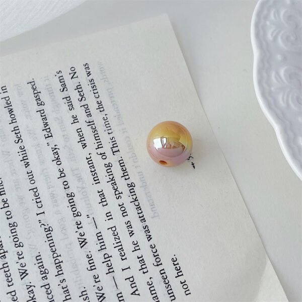 Iridescent Solid Color Beads