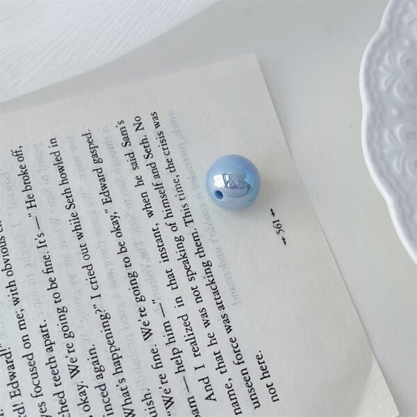 Iridescent Solid Color Beads