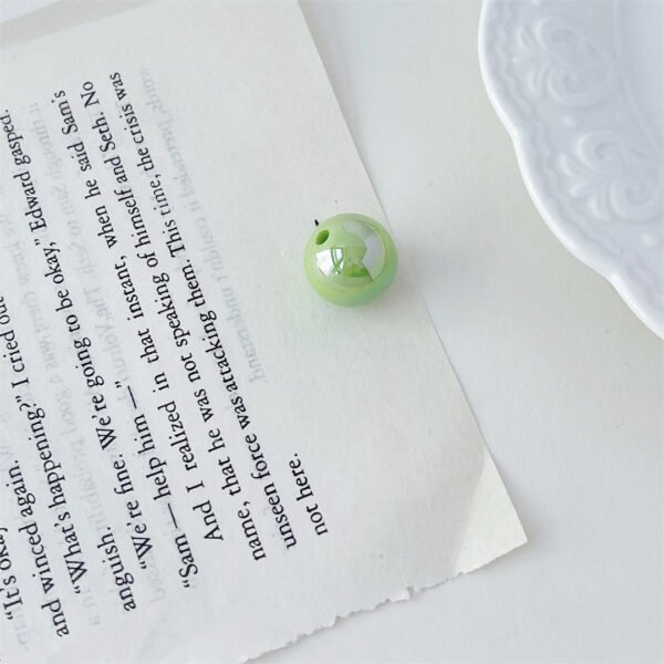 Iridescent Solid Color Beads