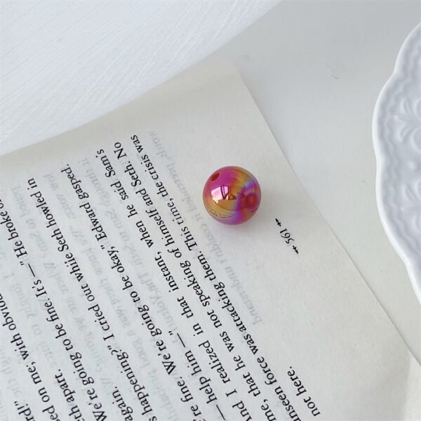 Iridescent Solid Color Beads