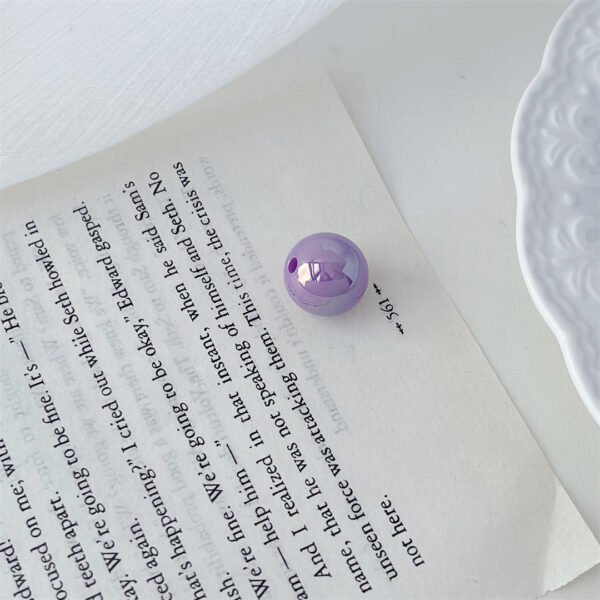 Iridescent Solid Color Beads