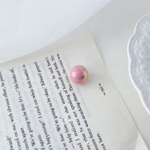 Iridescent Solid Color Beads