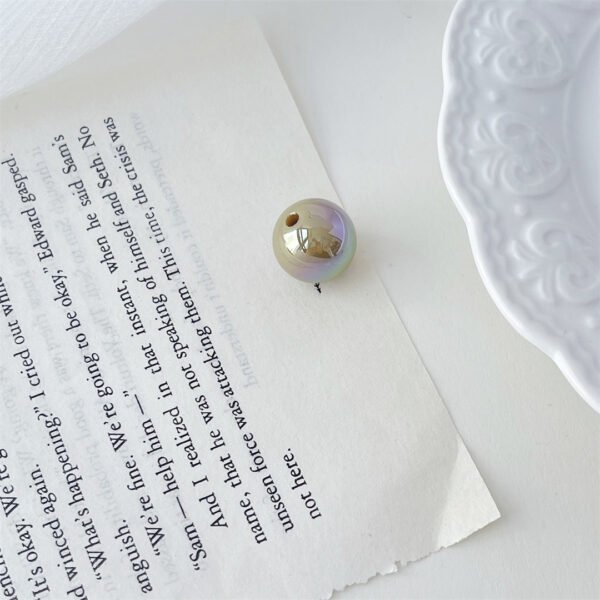 Iridescent Solid Color Beads