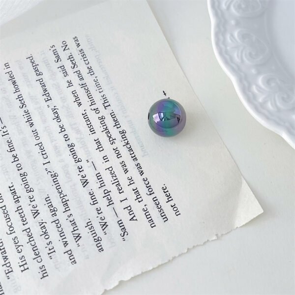 Iridescent Solid Color Beads