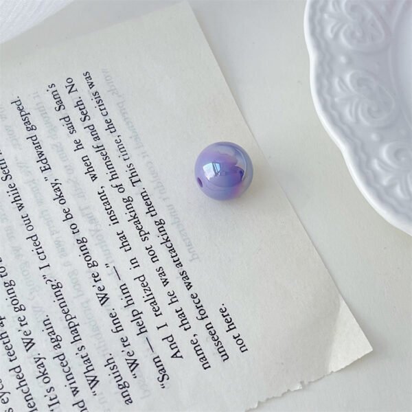 Iridescent Solid Color Beads