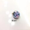 A96-8 Colorful Sequin Glass Ball Pendant