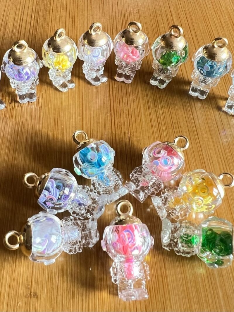 B13 Sequin Astronaut Pendant