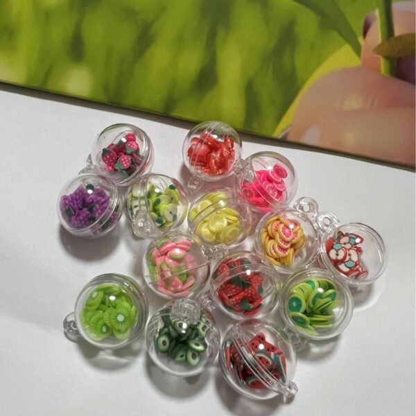 B14 Fruit Plastic Ball Pendant